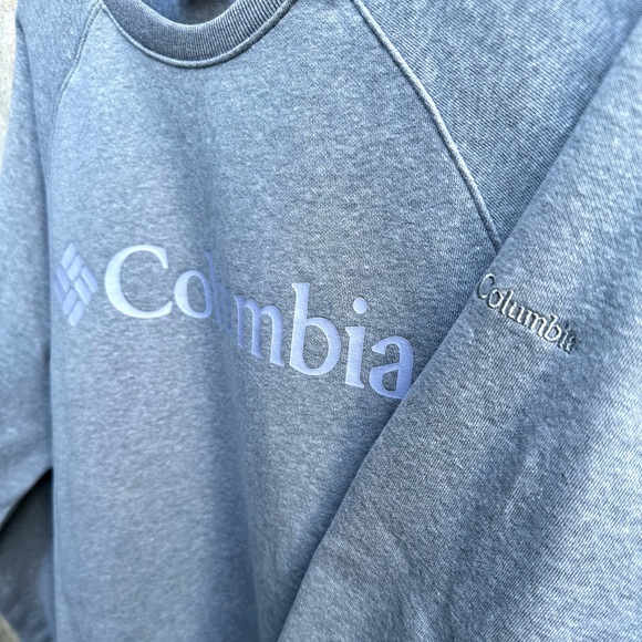 Columbia Crewneck Sweater Women - Gray and Lilac - Picture 2 of 3